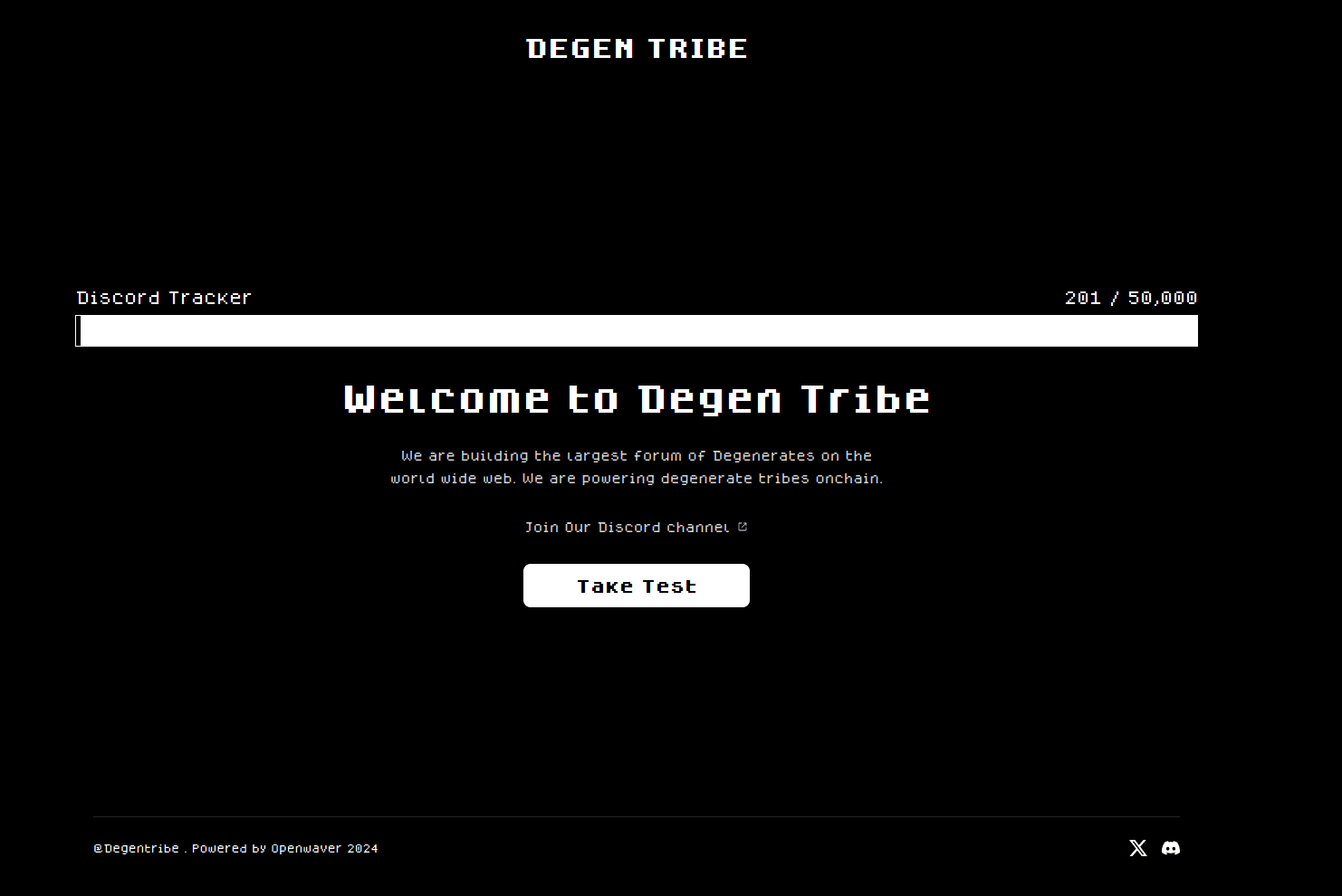 Degen Tribe — Onchain community forum building the largest degen tribe on the web