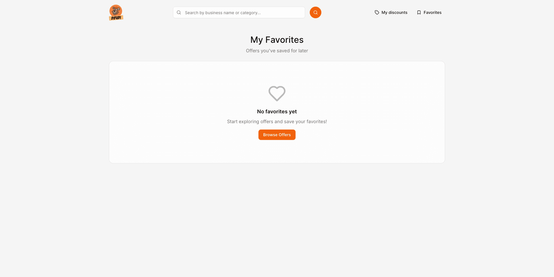 Difudi — Discover and save discounts from local businesses