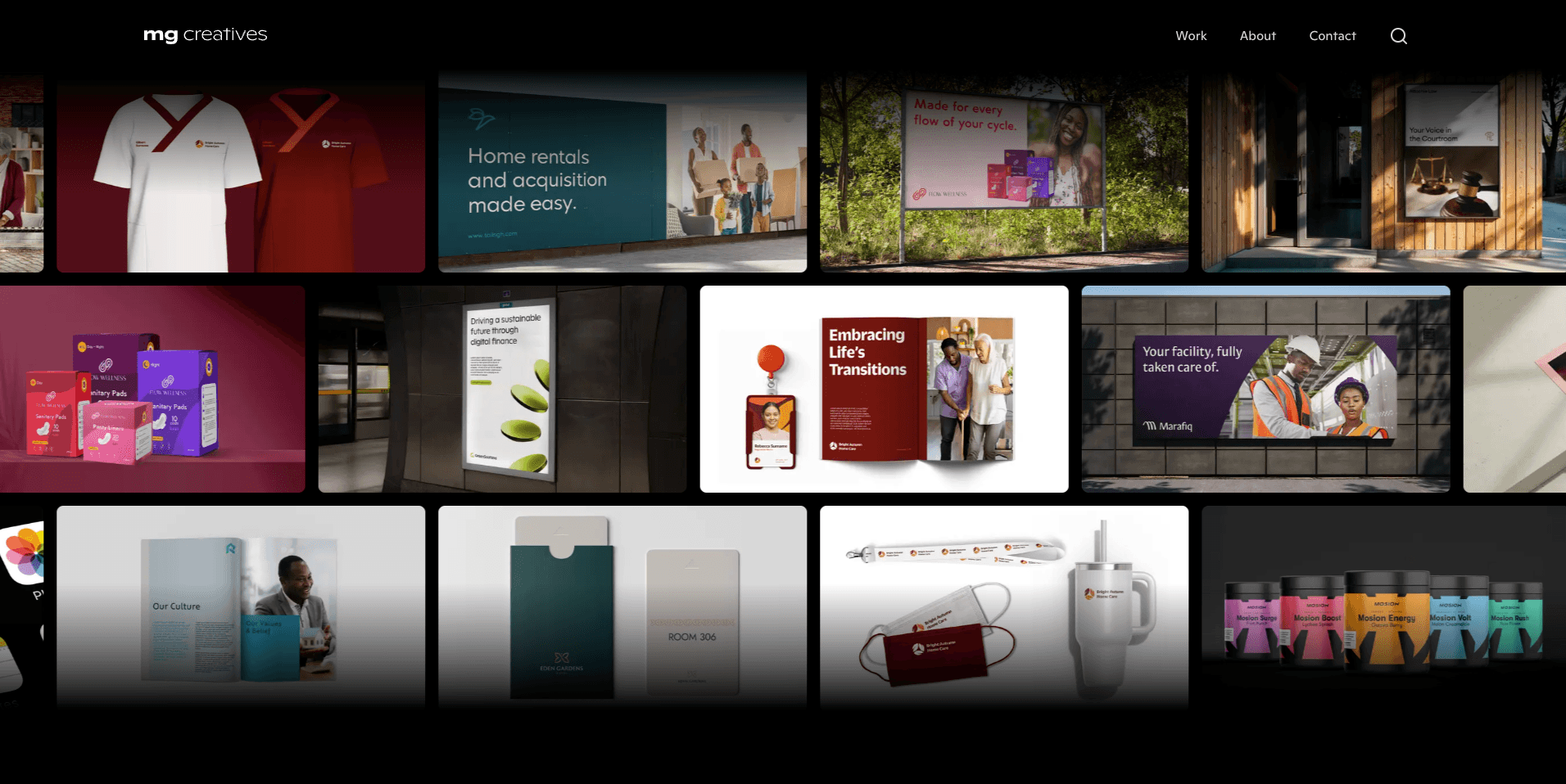 MG Creatives — Creative agency for design, digital experiences, and storytelling